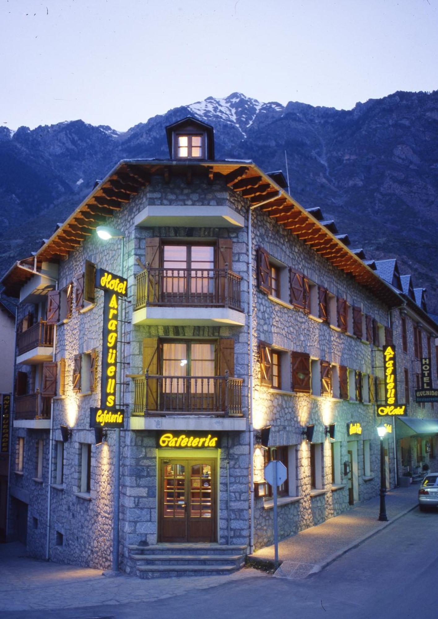 Hotel Aragueells Benasque Exteriör bild